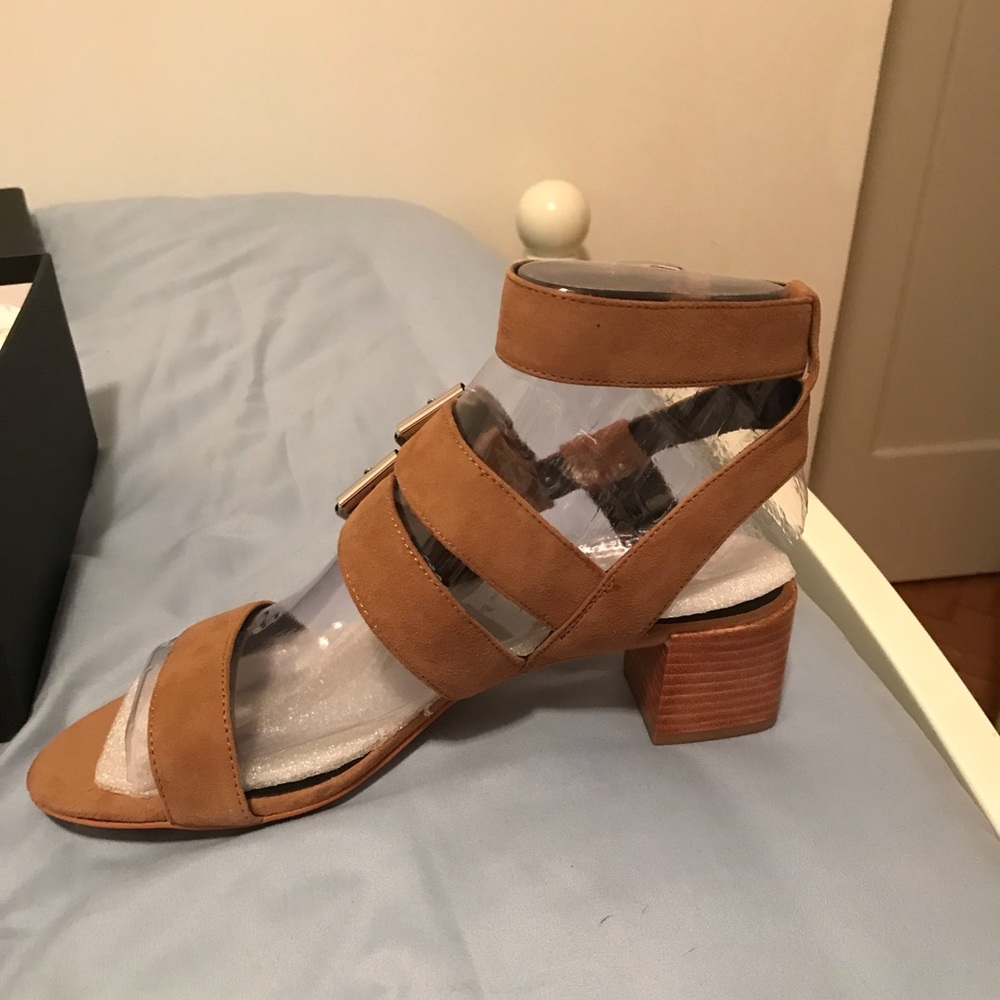 Rebecca Minkoff Ilana Heel in Taupe Suede - Picture 3 of 8